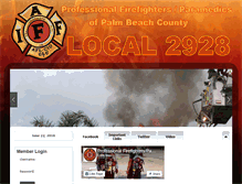 Tablet Screenshot of iaff2928.com